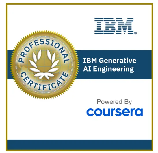 IBM Generative AI Engineering Professional Certificate